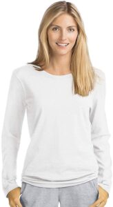 Hanes Women’s Perfect-T Long Sleeve T-shirt
